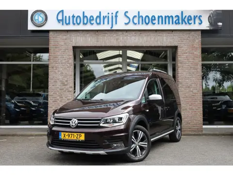 Volkswagen Caddy 2.0 TDI 180PK! ALLTRACK 5-persoons. 2 SCHUIFDEUREN AIRCO CAMERA CRUISE STOELVERWARM