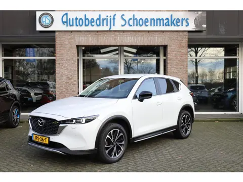 Mazda CX-5 2.0 e-SkyActiv-G M Hybrid 165 Newground HUD CARPLAY LEER/ALCANTARA 360-CAMERA STOEL/STUUR