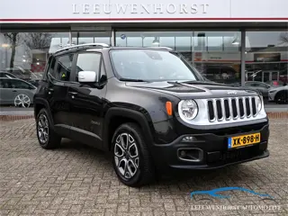 Jeep Renegade 1.4 MultiAir Limited, camera, adapt. cruise, navi, 2 x PDC, clima, voll. onderh. histo