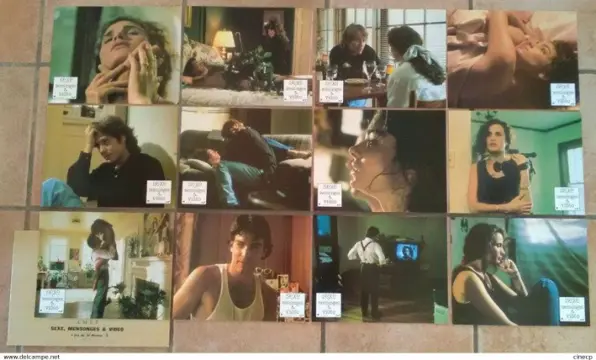 SEX, LIES AND VIDEOTAPE lobbycard set.
