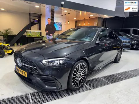 Mercedes-Benz C-klasse 180 AMG Line|Pano|Sfeer|Camera|Burmester|FULL