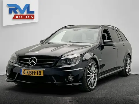 Mercedes-Benz C-klasse Estate AMG 63 457PK Harman/Kardon Pano/dak Leder Stoelverwarming Alcantara St