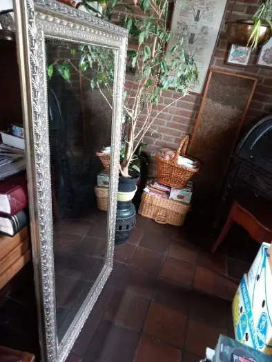 Spiegel, goudkleurig