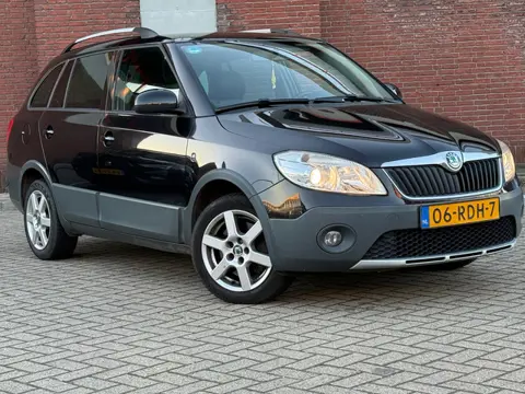 Skoda Fabia Combi 1.2 TSI Scout|AUTOMAAT|LEDER|CLIMA|NAP|GOED-ONDERHOUDEN