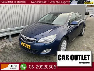 Opel Astra 1.4 Turbo Cosmo 5-Drs, Navi, Leer/Stof, CC, PDC, LM, nw. APK – Inruil Mogelijk –