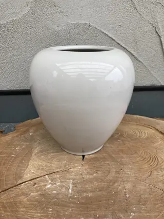 VAAS BOL ECRU KLASSIEK VORM NIEUW