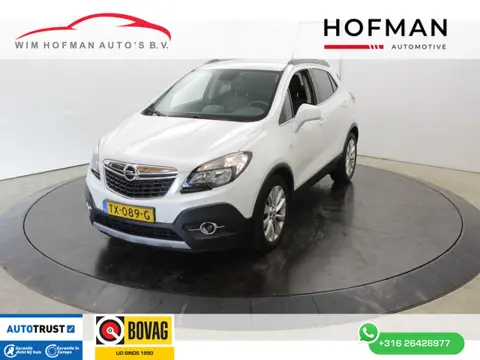 Opel Mokka 1.4 Turbo Cosmo Apk tot 03-2027 Vol Leder Camera Parelmoer lak 18" winterpack