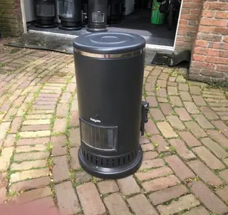 Gaskachel Gerevis. Getest Pelgrim Bambino 46.T-TTB Propaan