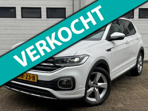 Volkswagen T-Cross 1.0 TSI R LINE afneembare trekhaak/automaat/xenon/led/front assist/virtual/alarm/