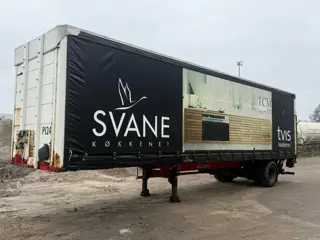 KEL-BERG CITYTRAILER 11,05 M INSIDE + ZEPRO 2.000 KG LOADLIFT