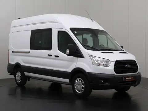 Ford Transit 2.0TDCi 130PK Dubbele Cabine 7-Persoons L3H3 | Navigatie | Camera | Trekhaak | Betimmer