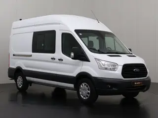 Ford Transit 2.0TDCi 130PK Dubbele Cabine 7-Persoons L3H3 | Navigatie | Camera | Trekhaak | Betimmer