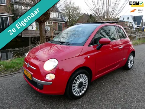 Fiat 500 1.2 Lounge 4-Cilinder Airco Schuifdak 2e eigenaar