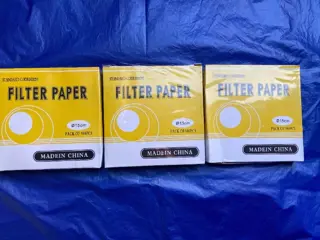 300 rondfilters(medium) 150mm(Laboratorium)