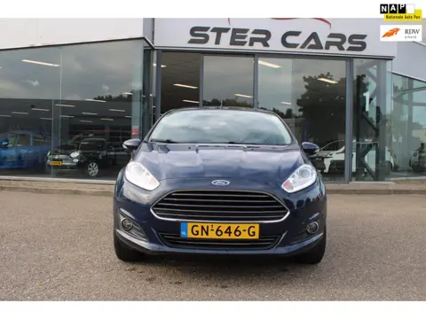 Ford Fiesta 1.0 EcoBoost Titanium, Navi, Airco, 5 Deurs, 100 PK, NAP, APK