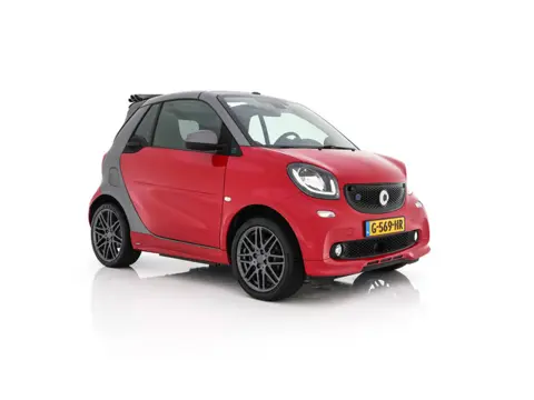 Smart Fortwo cabrio EQ BRABUS Style 18 kWh [ 3-Fase ] *LEATHER | HEATED-SPORTSEATS | NAVI-FULLMAP | 