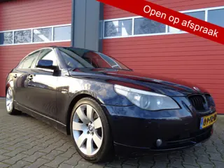 BMW 5 Serie 525i High Executive 192PK Automaat Clima Cruise LMV Leer NL-Auto