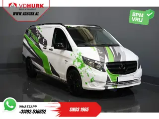 Mercedes-Benz eVito DEMO BPM VRIJ! 19"/ HG Zwart Pakket/ Spoiler/Sidebars/ L2/ Navi/ Camera/ Stoelve