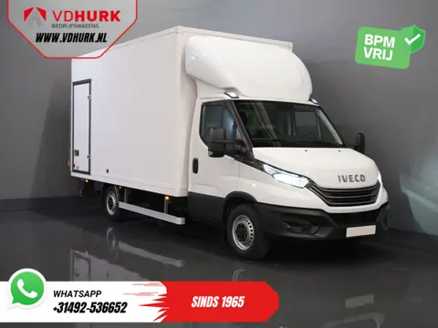 Iveco Daily 35S18HV 3.0 Aut. ZF BPM VRIJ! Bakwagen Laadklep/ Zijdeur/ LED/ Spoiler/ Gev.Stoel/ Adapt