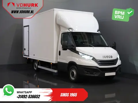 Iveco Daily 35S18HV 3.0 Aut. ZF BPM VRIJ! Bakwagen Laadklep/ LED/ Spoiler/ Gev.stoel/ Adapt.Cruise/ 