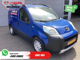 Peugeot Bipper 1.4 HDi EXPORT Rijdt prima/ Carkit/ Betimmerd/ Radio/ Trekhaak