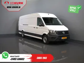 Volkswagen Crafter 35 2.0 TDI 140 pk L5H3 BPM VRIJ! 2x Schuifdeuren/ 270 Gr.Deuren/ Carplay/ Camera/
