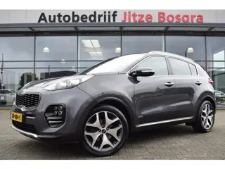 Kia Sportage 1.6 T-GDI 4WD Automaat GT-Line Panoramadak | Zwart leder | Camera | Full Map Navi | Tre