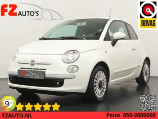 Fiat 500 1.4-16V Lounge - Airconditioning - Parkeersensoren - Trekhaak