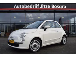 Fiat 500 0.9 TwinAir Lounge Panoramadak | Telefonie | Airco | Isofix | Volledig Onderhouden!!
