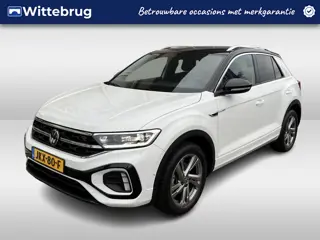 Volkswagen T-Roc 1.5 TSI R-Line / AUTOMAAT/ FABRIEKSGARANTIE T/M 2-2027/ TREKHAAK/ ALCANTARA/ ADAPT.