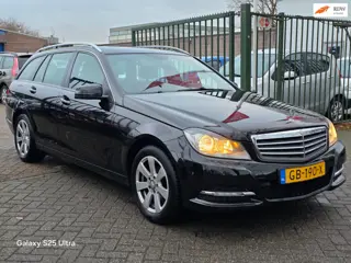Mercedes-Benz C-klasse Estate 180 Elegance uniek km navigatie parkeer sensor trekhaak