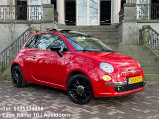 Fiat 500 0.9 TwinAir Turbo Cult Automaat Panoramadak Leder Climate Cruise Ctr Pdc Full Options