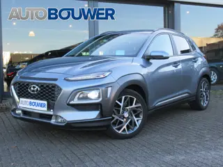 Hyundai KONA 1.6 GDI HEV Premium Sky 1e eigen | dealer onderh | full option!! | leder | schuifdak