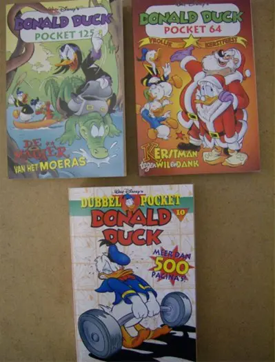 Donald duck pocket en dubbelpocket adv. 709