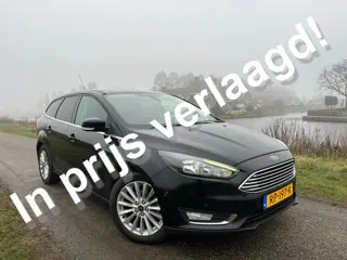 Ford FOCUS Wagon 1.0 126 PK Titanium Navi / Clima / Keyless Topstaat!