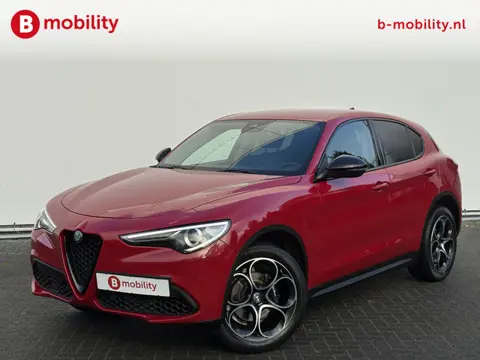 Alfa Romeo Stelvio 2.0 T AWD B-Tech Automaat Trekhaak 2.300kg | Leer | Achteruitrijcamera | Stoel/St