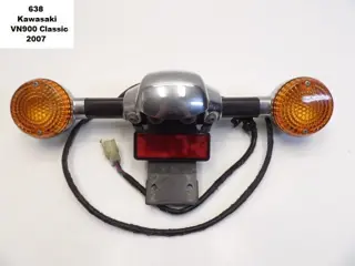 KENTEKENPLAATHOUDER Kawasaki VN 900 2006 - 2012