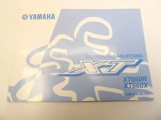 INSTRUCTIEBOEKJE Yamaha XTX 660 2004 - 2012
