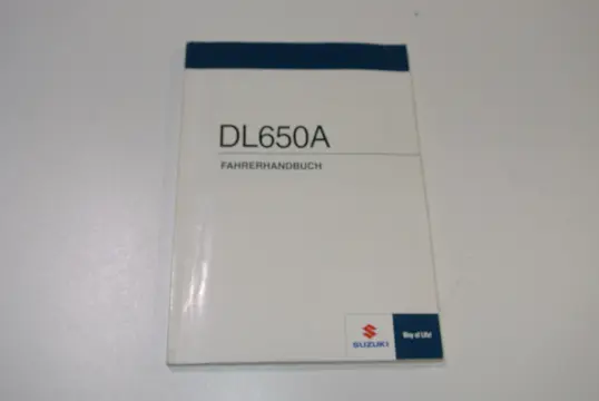 INSTRUCTIEBOEKJE Suzuki DL 650 V STROM 2012 - 2014
