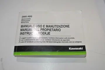 INSTRUCTIEBOEKJE Kawasaki Z 900 2017 - 2019