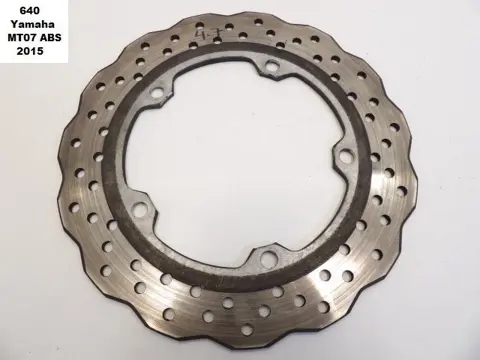 ACHTER REMSCHIJF Yamaha MT 07 2014 - 2017