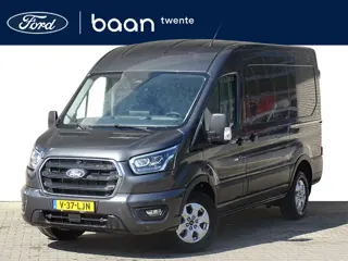 Ford Transit L2H2 350 2.0 TDCI 165pk Limited | Trekhaak | Dubbele schuifdeur | Bijrijdersstoel | Sto