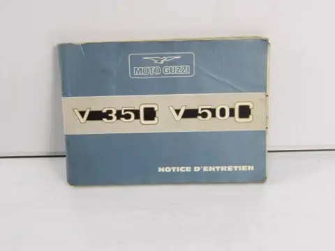 INSTRUCTIEBOEKJE Moto Guzzi V35 V50 V65 1970 - 2011