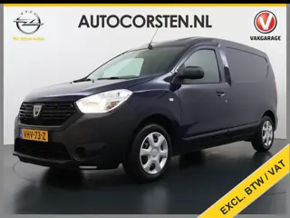 Dacia Dokker DCi Airco Navi Trekhaak Euro 6 DAB Bluetooth Essential Betonplex Vloer Lat om Lat betim
