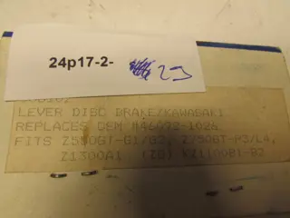 KOPPELINGSHANDLE Kawasaki KLR 600 1970 - 2012