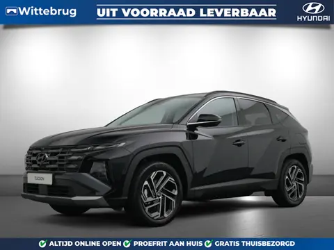Hyundai Tucson 1.6 T-GDI HEV Premium Full Hybride Automaat met Lederen bekleding, Navigatie en 360 g