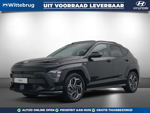 Hyundai KONA 1.6 GDI HEV N Line Full Hybride Automaat met Navigatie, Adaptive Cruise Control en Spor