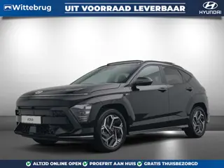 Hyundai KONA 1.6 GDI HEV N Line Full Hybride Automaat met Navigatie, Adaptive Cruise Control en Spor