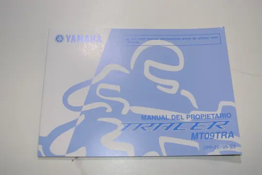 INSTRUCTIEBOEKJE Yamaha MT 09 Tracer 2015 - 2017