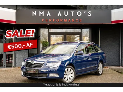 Skoda Superb 1.8 TSI Elegance DEALER ONDERHOUDEN / 3E EIGENAAR / LEDER STOEL / WEBASTO / MEMORY SEAT
